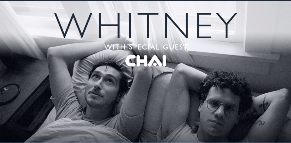 Whitney Announce Winter North American Tour Dates With&nbsp;Chai